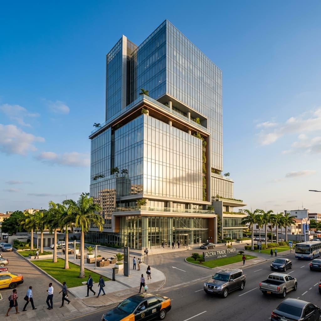 Corporate Skyscrapers Accra Headquarter